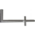 Anténní držák 90cm(59cm) balkónový - pravý (v.16cm; p.4,2cm)