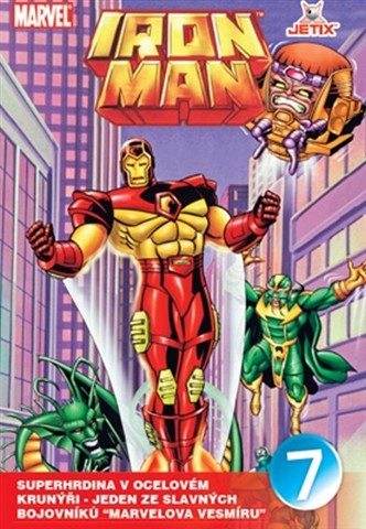 Iron Man 07 papírový obal DVD