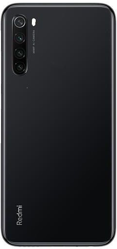 Kryt Xiaomi Redmi NOTE 8 zadní + sklíčko kamery černý