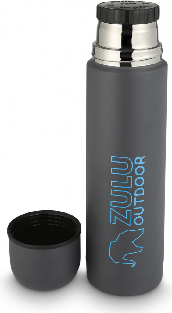 Zulu Termoska Vacuum Flask šedá modrá 500 ml