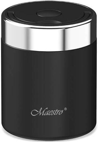 Maestro Termoska na jídlo Black černá 750 ml