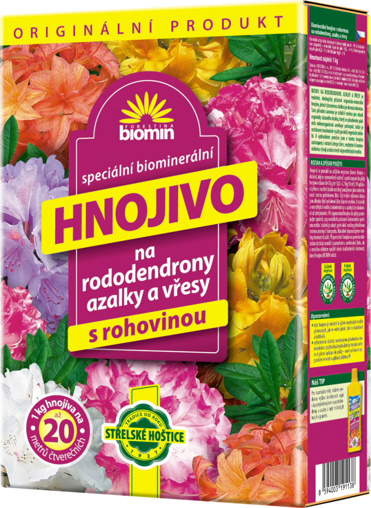 Forestina BIOMIN na rododendrony, azalky a vřesy 1 kg