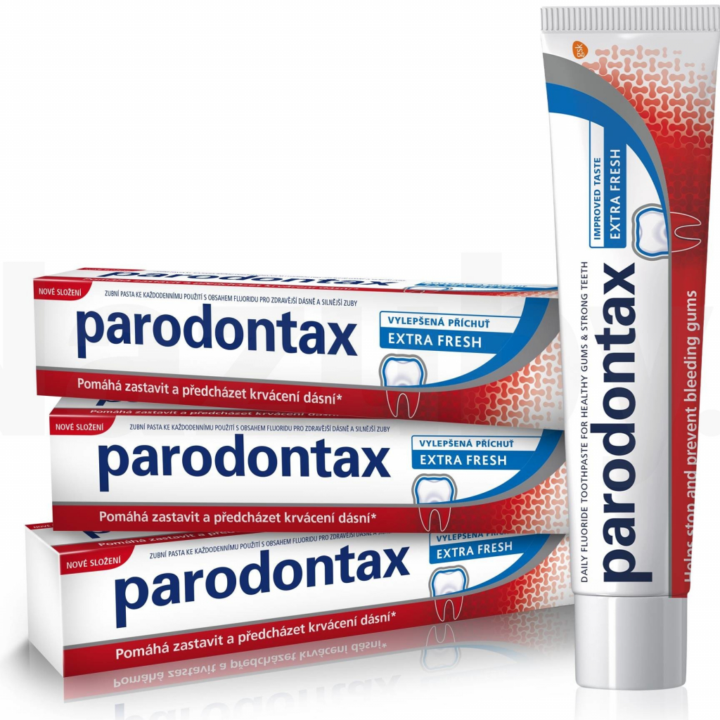 Parodontax Kompletní ochrana Extra Fresh 75 ml 3ks