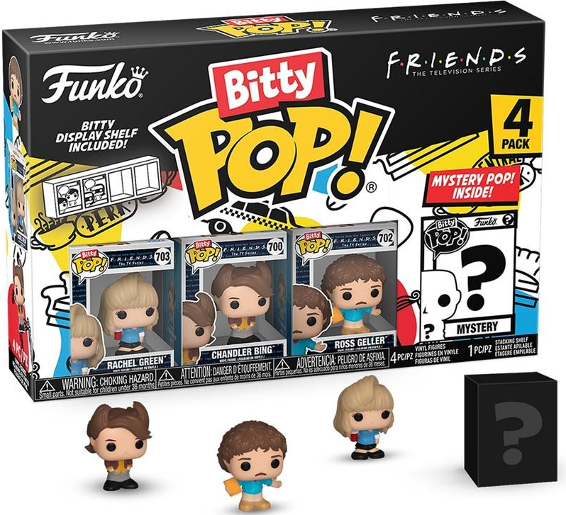 Funko Pop! Bitty Friends Joey Tribbiani 4 pack