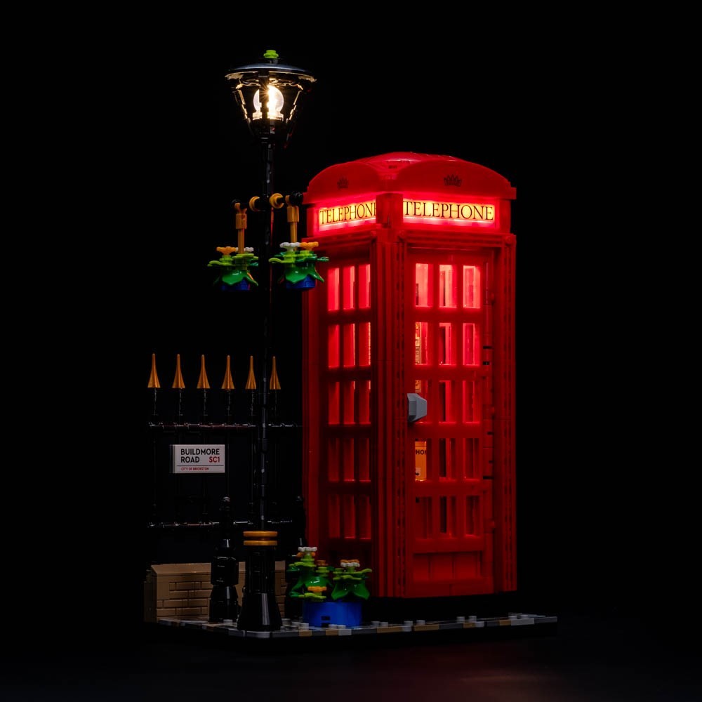 LEGO® Light My Bricks Sada světel 21347 Red London Telephone Box