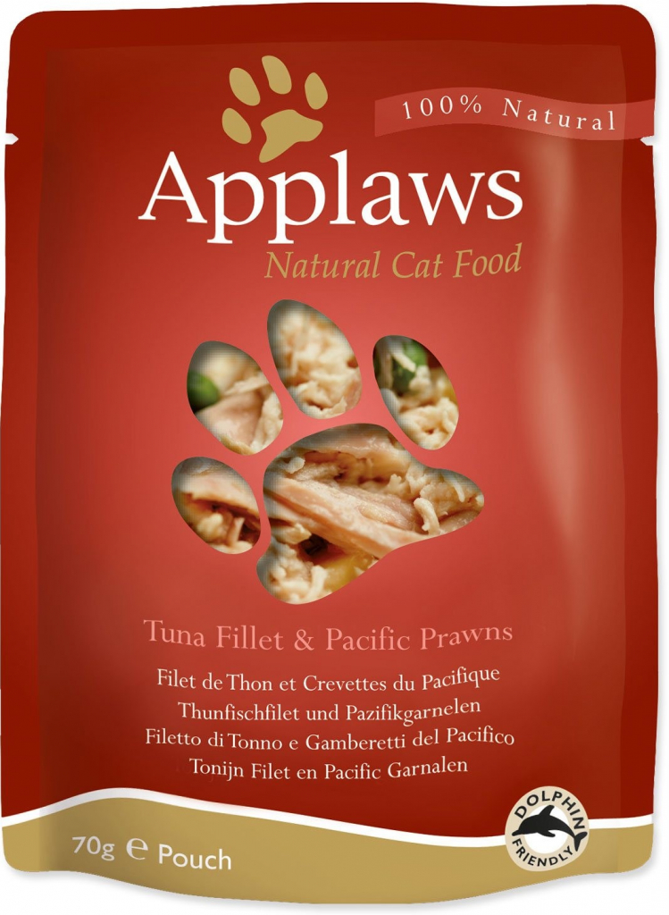 Applaws Cat Tuňák a krevety 70 g