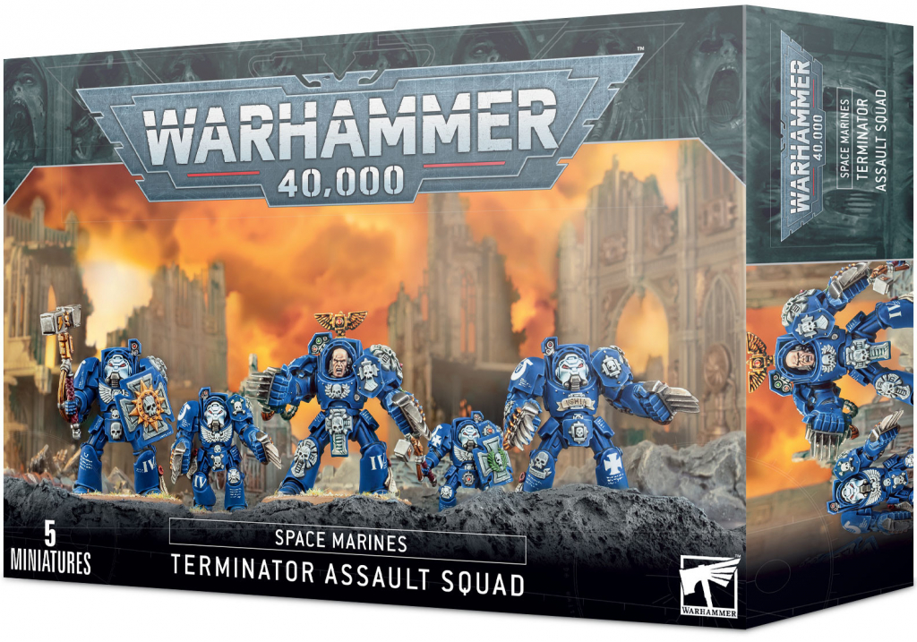 GW Warhammer 40.000 Space Marine Terminator Assault Squad