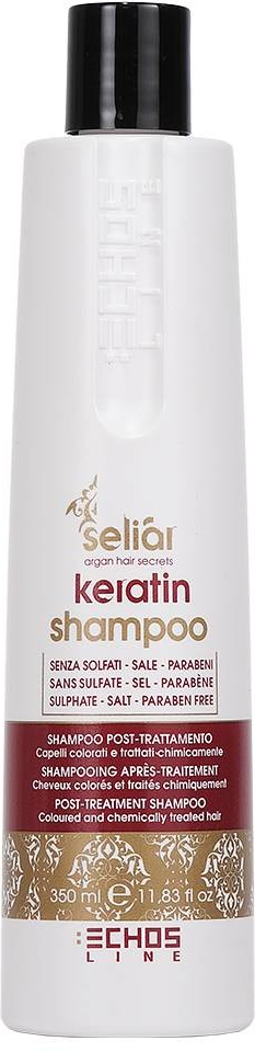Echosline Seliar Keratin Shampoo šampon s keratinem pro barvené a chemicky poškozené vlasy 350 ml