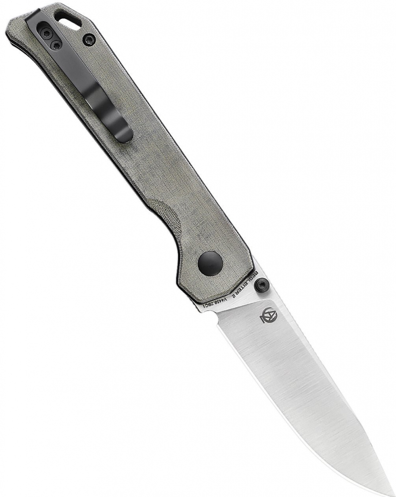 KIZER Vanguard Begleiter 2 Folding Knife Micarta