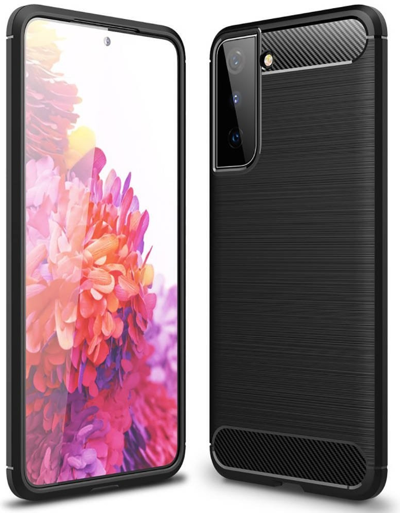 Pouzdro Forcell Carbon Samsung Galaxy S21 FE černé