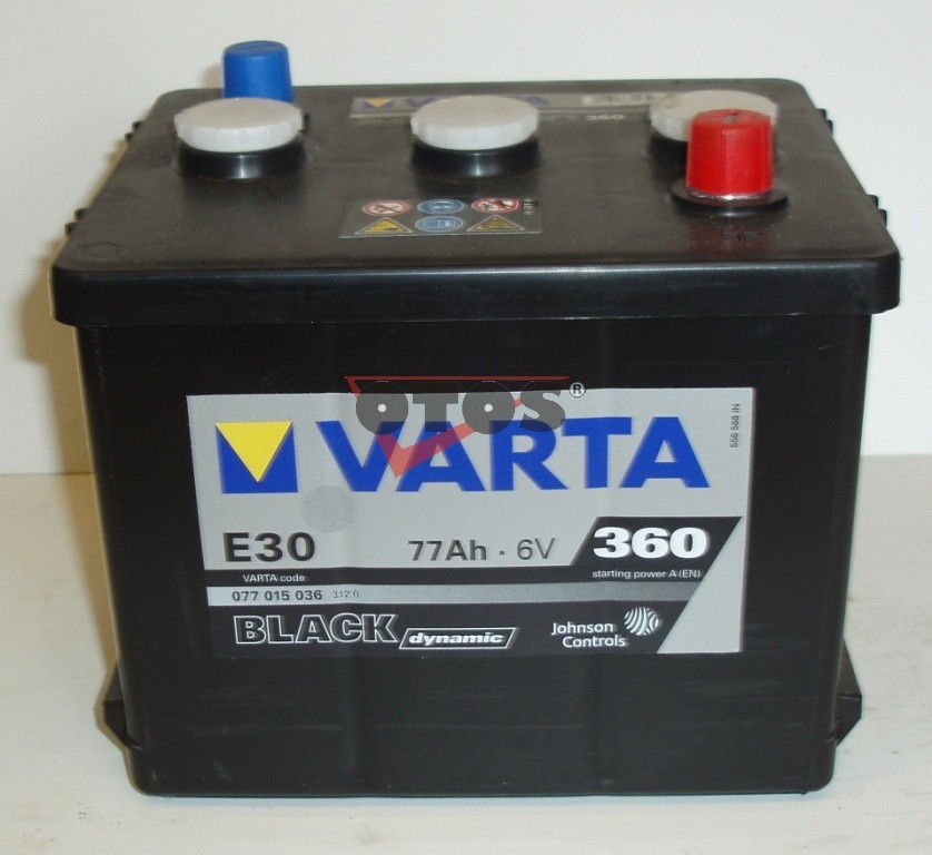 Varta Black Dynamic 6V 77Ah 360A 077 015 036