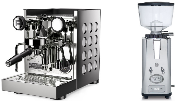 Set Rocket Espresso Appartamento TCA + ECM S-Automatik 64