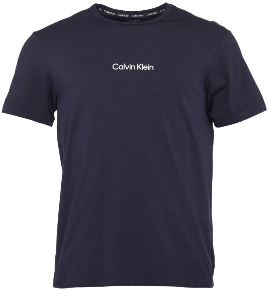 Calvin Klein pánské triko s krátkým rukávem S/S CREW NECK-000NM2170E-CHW-Grey