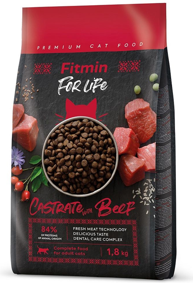 Fitmin For Life Castrate Beef 1,8 kg