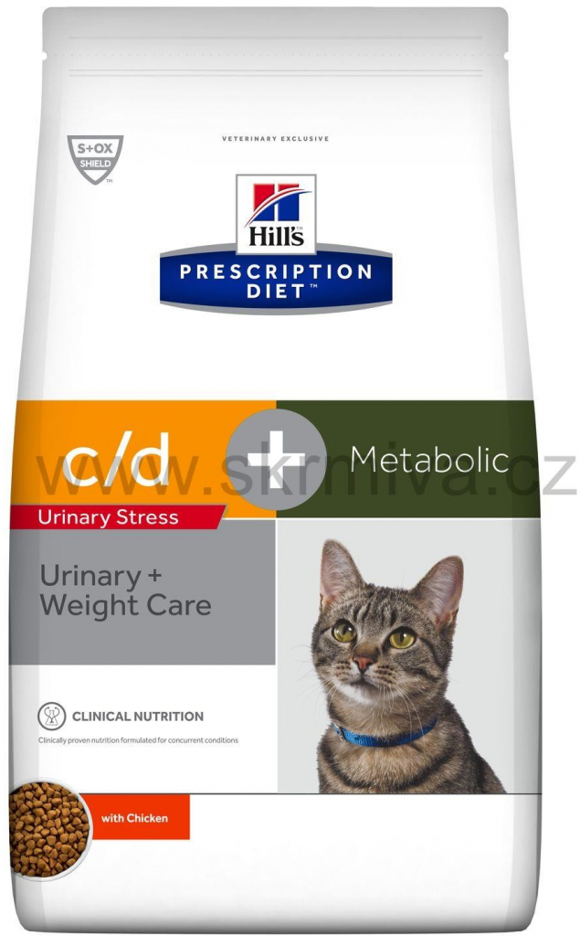 Hill\'s Feline C/D Urinary Stress Metabolic 8 kg