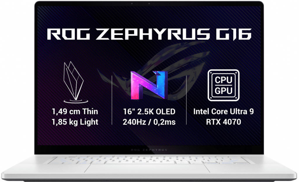 Asus Rog Zephyrus G16 GU605MI-NEBULA043W