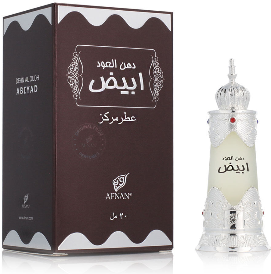 Afnan Dehn Al Oudh Abiyad parfémovaný olej unisex 20 ml