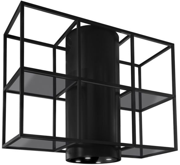 Nortberg Tubo Cage Central Glass Black Matt 120 cm