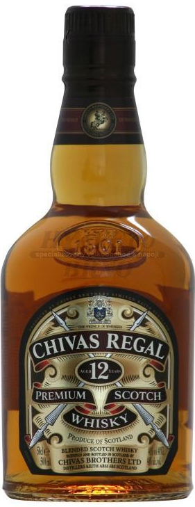 Chivas Regal 12y 40% 0,5 l (holá láhev)