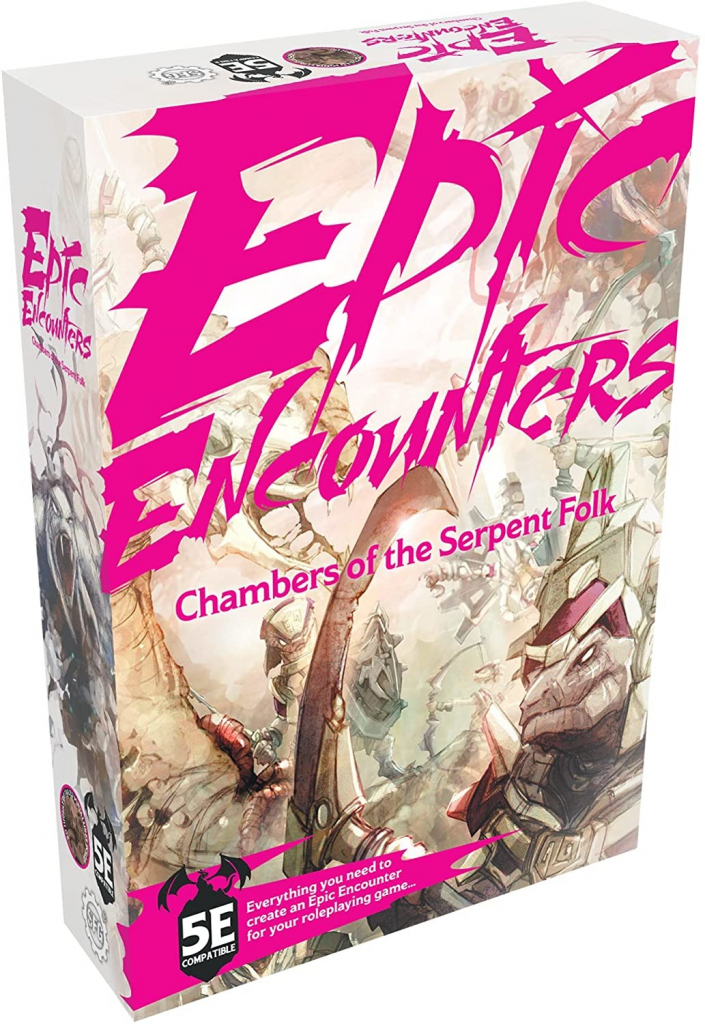 Steamforged Games Ltd. Epic Encounters: Chamber of the Serpent Folk