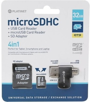 Platinet microSDHC 32 GB 42225