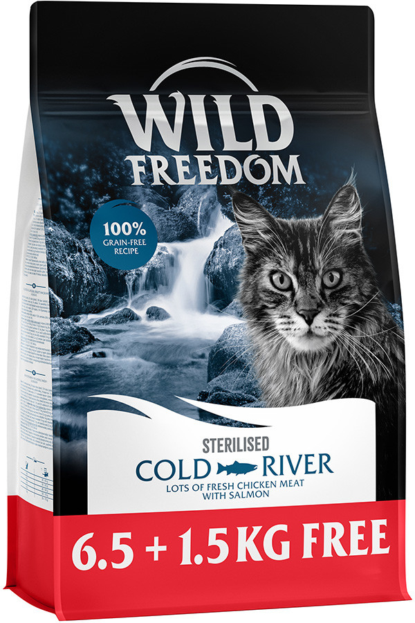 Wild Freedom Adult Cold River Sterilised losos bez obliovin 6,5 kg
