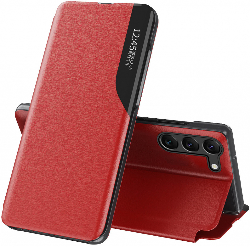 Pouzdro IZMAEL.eu Elegantní knižkové View Case Samsung Galaxy S23 červené