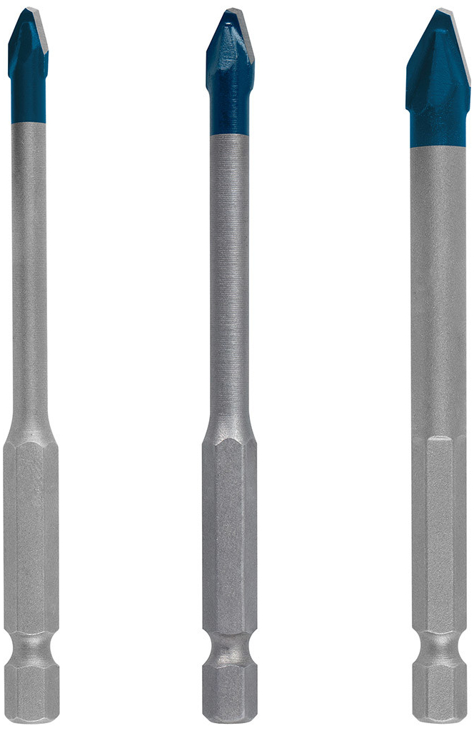 BOSCH 3dílná sada vrtáků do dlažby EXPERT HardCeramic HEX-9 5/6/8 mm 2608900595