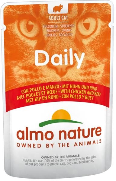 Almo Nature Daily Menu kuře & hovězí 70 g