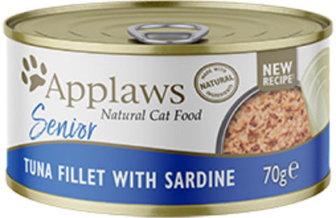 Applaws Cat Senior Tuňák se sardinkami 70 g