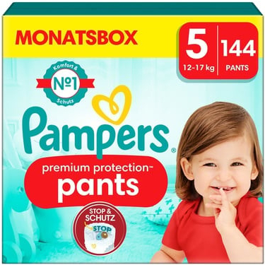 Pampers Premium Protection Pants 5 12-17 kg 144 ks