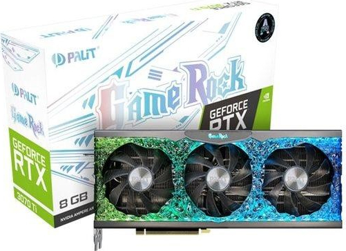 Palit PALIT GeForce RTX 3070 Ti GameRock 8GB GDDR6X NED307T019P2-1047G