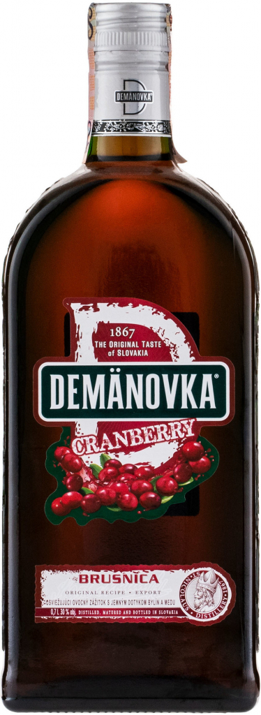 Demänovka Cranberry 30% 0,7 l (holá láhev)