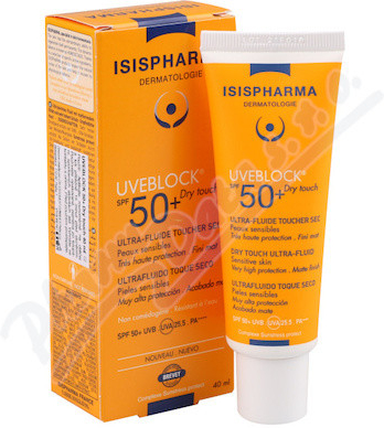 Isis Uveblock Dry touch SPF50+ ultra-fluidní krém 40 ml