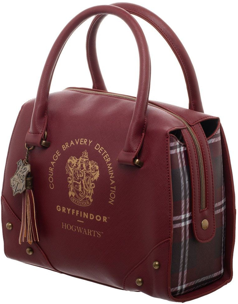 Harry Potter Handbag Gryffindor Plaid Top Bioworld