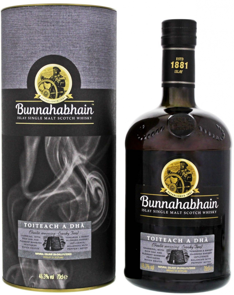 Bunnahabhain Toiteach a Dha 46,3% 0,7 l (tuba)