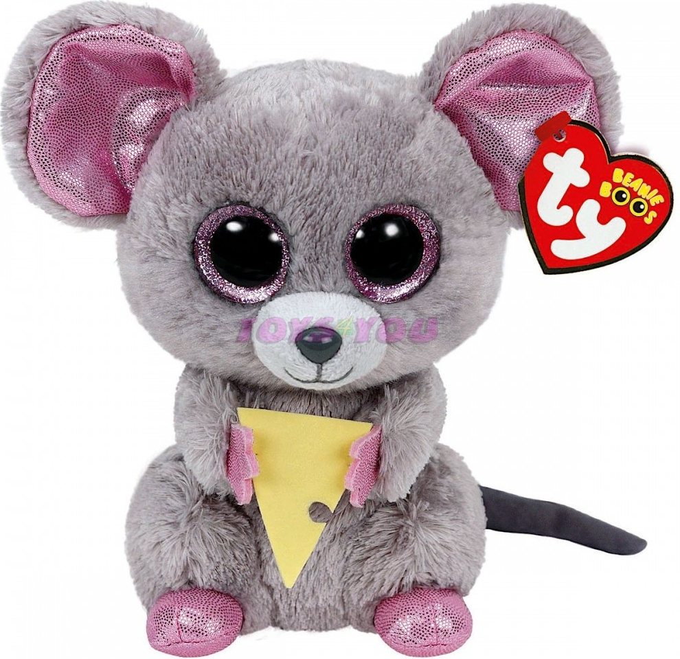 Beanie Boos Meteor Squeaker myška 15 cm