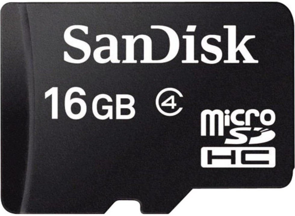 SanDisk microSDHC 16 GB SDSDQM-016G-B35