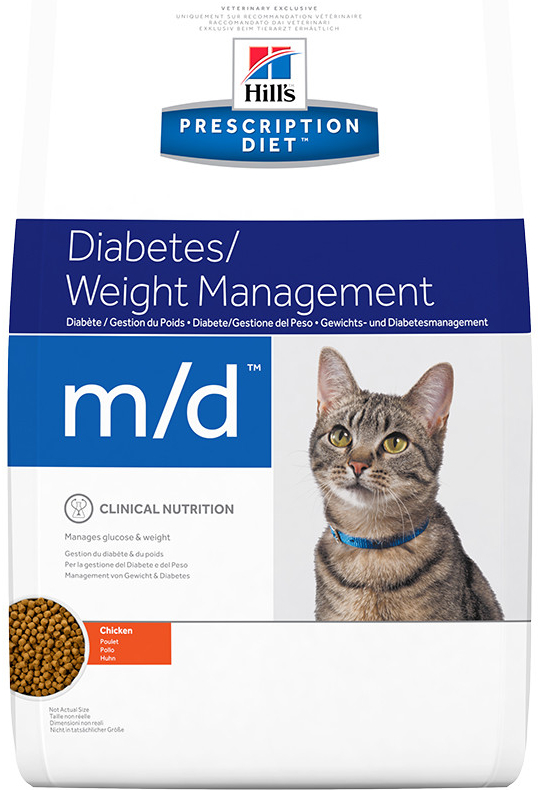 Hill\'s Prescription Diet m/d Feline granule 1,5 kg