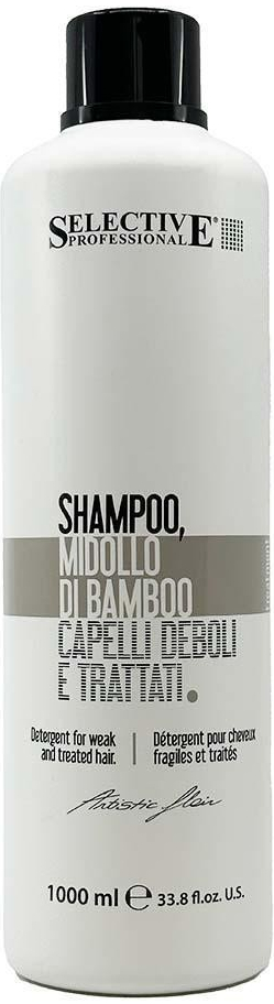 Selective Professional Artistic Flair Midollo Di Bamboo Shampoo Šampon pro obnovu poškozených vlasů 1000 ml