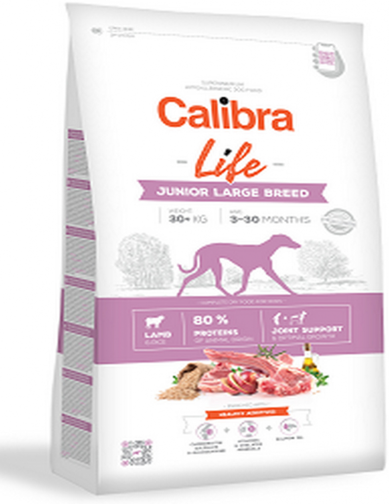 Calibra Dog Life Junior Large Breed Lamb 12 kg