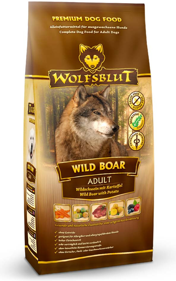 Wolfsblut Wild Boar Adult 2 kg divočák s bramborem