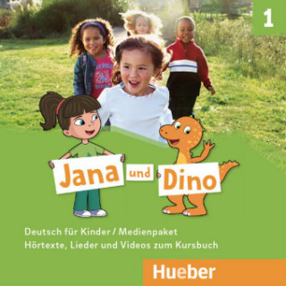 Jana und Dino - Medienpaket. Bd.1 Audio-CDs und 1 DVD zum Kursbuch