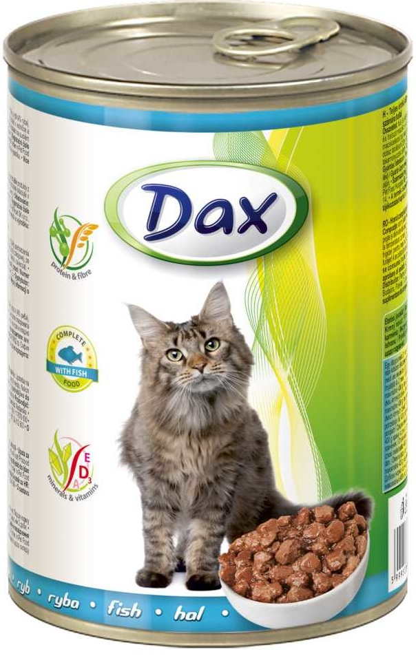Dax Cat kousky rybí 415 g