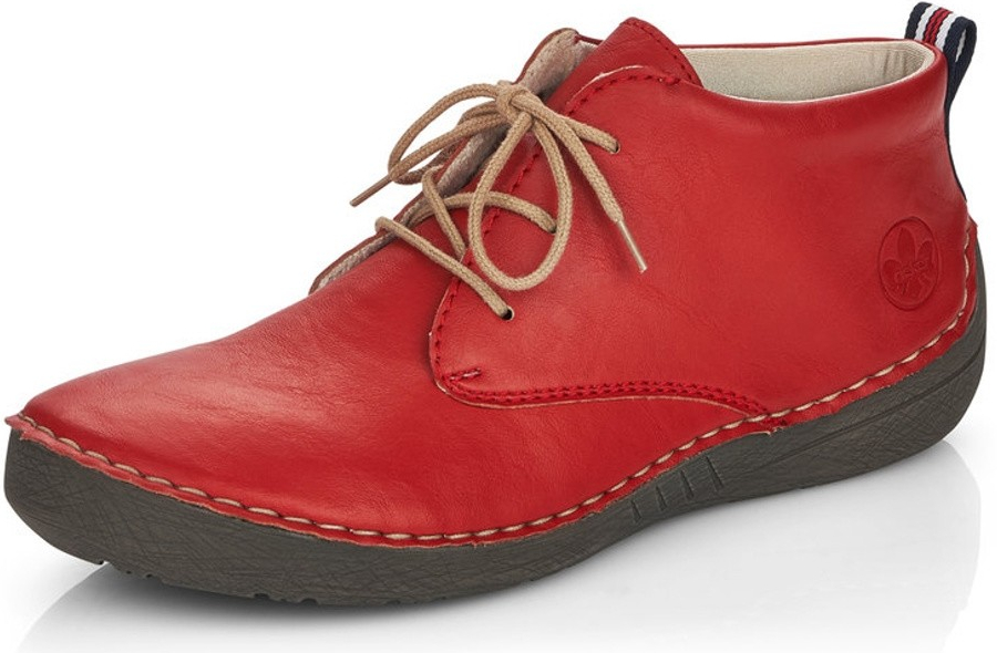 Rieker dámská kotníková obuv 52522-33 červená