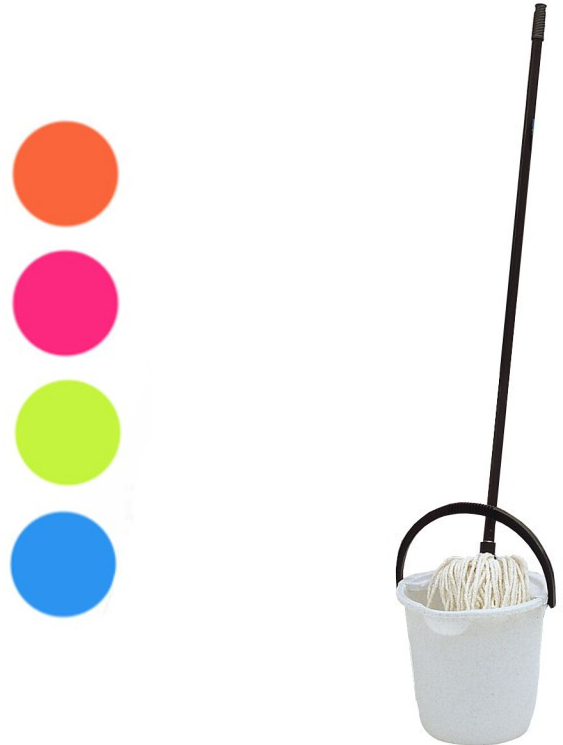 Heidrum Mop + kbelík s výlevkou 12 l různé barvy
