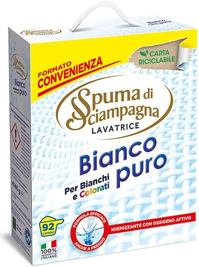 Spuma di Sciampagna Bianco Puro prací prášek 4,14 kg 92 PD