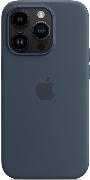 Apple iPhone 14 Pro Silikonový kryt s MagSafe bouřkově modrý MPTF3ZM/A