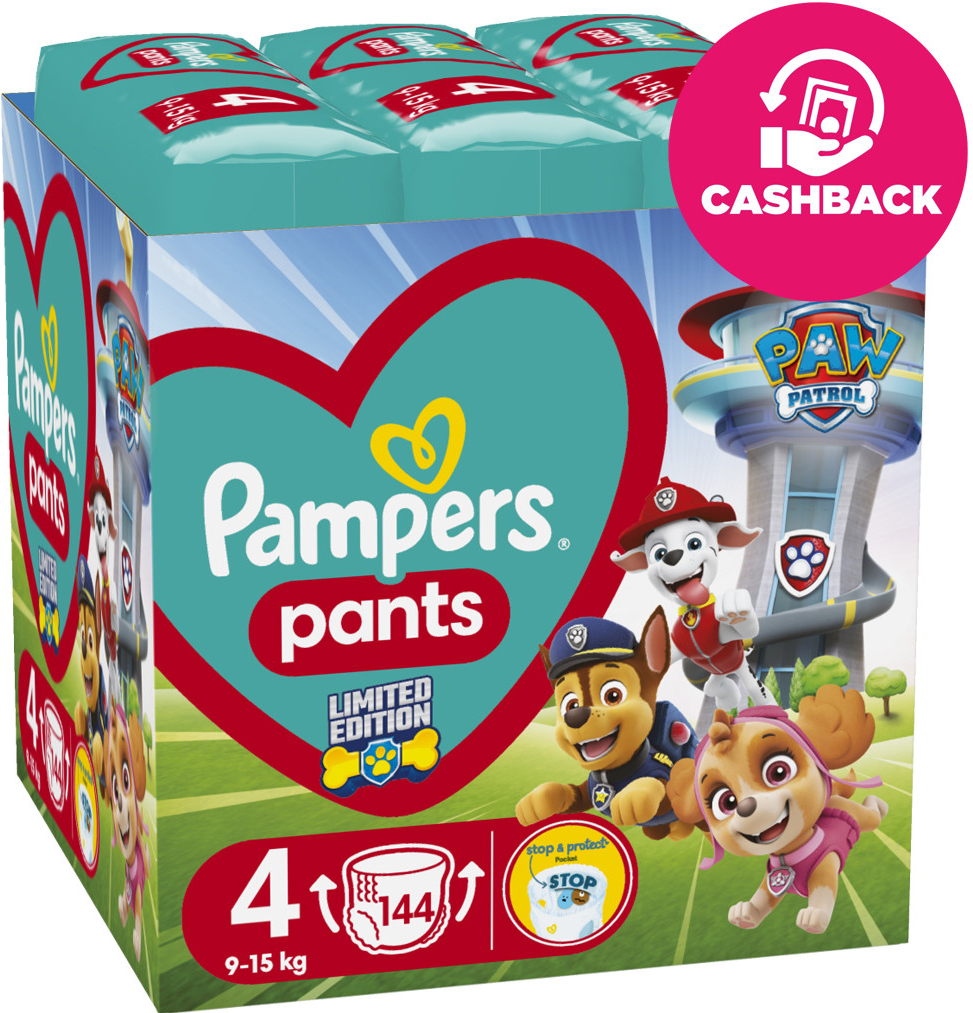 Pampers Active Baby 4 144 ks