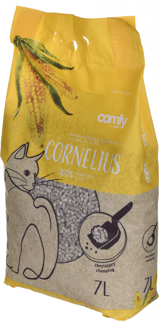 COMFY Cornelius Natural kukuřičná podestýlka 7 l